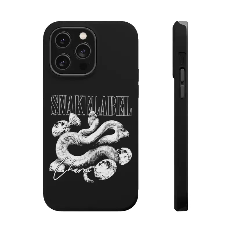 Magnetic Snake Tough Cases with Embedded Magnet Module - Impact-Resistant iPhone Cover