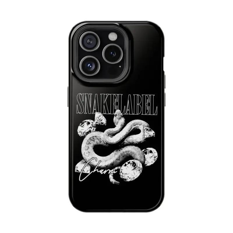 Magnetic Snake Tough Cases with Embedded Magnet Module - Impact-Resistant iPhone Cover