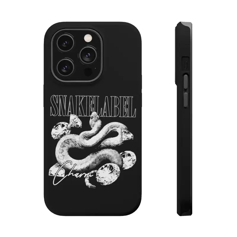 Magnetic Snake Tough Cases with Embedded Magnet Module - Impact-Resistant iPhone Cover
