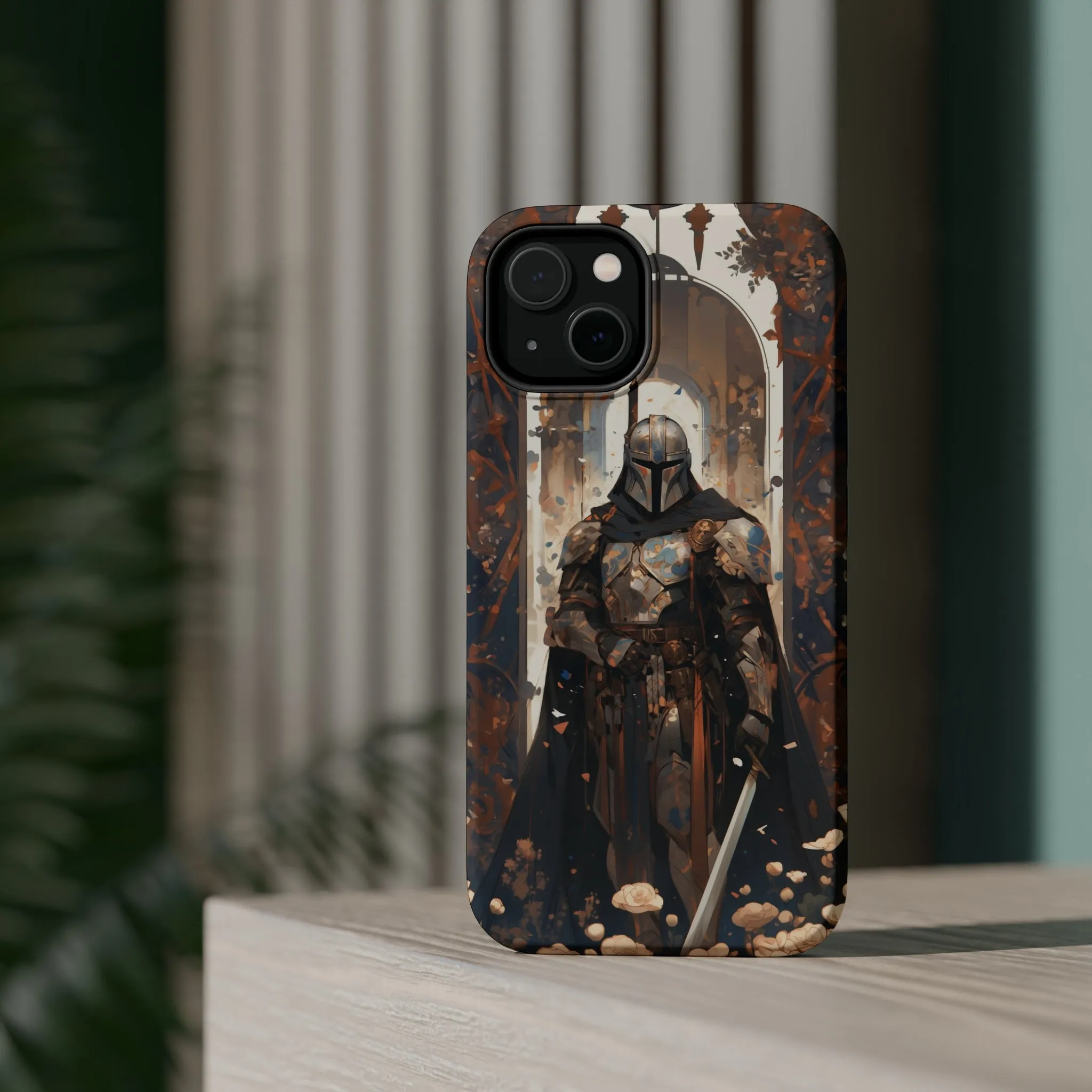MagSafe Tough iPhone Case - The Mandalorian Analytic Drawing