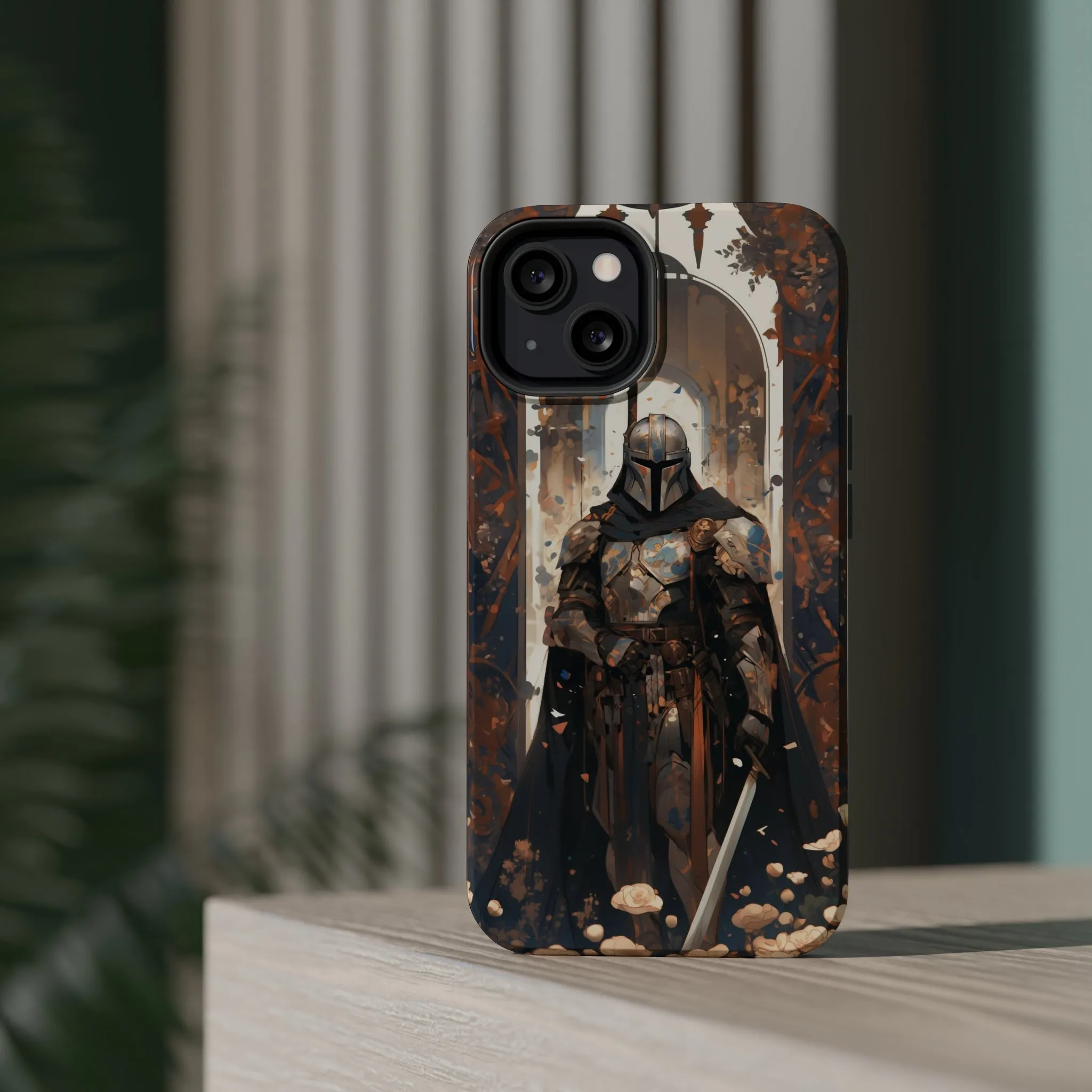 MagSafe Tough iPhone Case - The Mandalorian Analytic Drawing