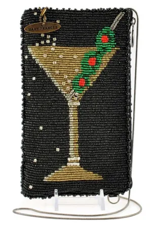 Martini Beaded Phone Crossbody