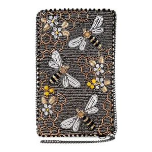 Mary Frances Bee Awesome Crossbody Phone Bag