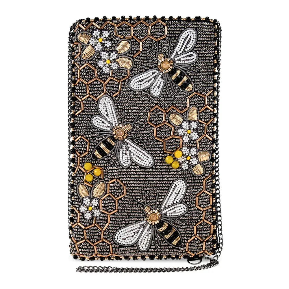 Mary Frances Bee Awesome Crossbody Phone Bag