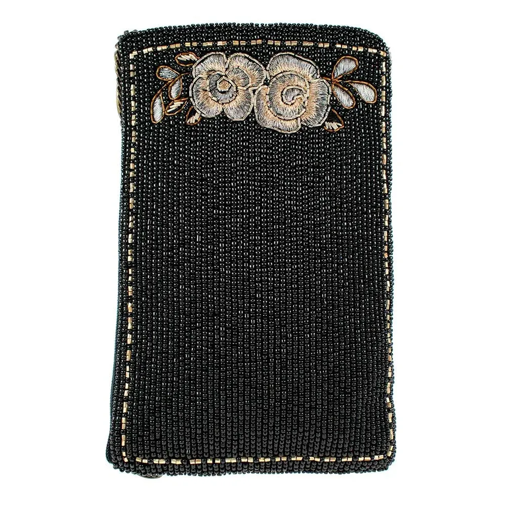 Mary Frances Guitar Player Crossbody Phone Bag