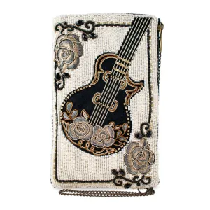 Mary Frances Guitar Player Crossbody Phone Bag