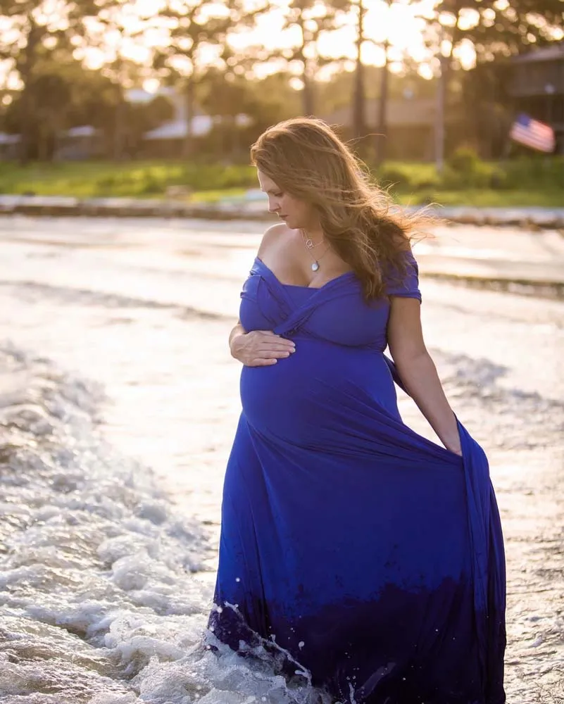 Maternity Infinity Dress Bridesmaid Multiway Convertible Dress Made in USA  36 Colors