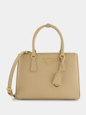 Medium Galleria Saffiano Leather Bag