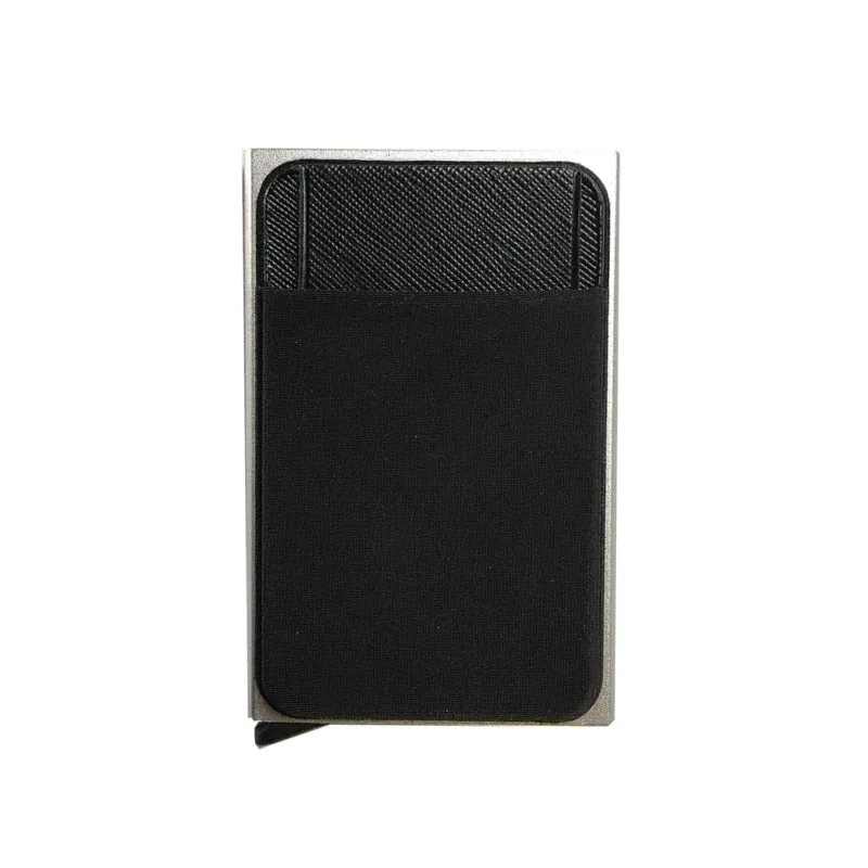 Men Card ID Cash Wallet RFID Blocking System