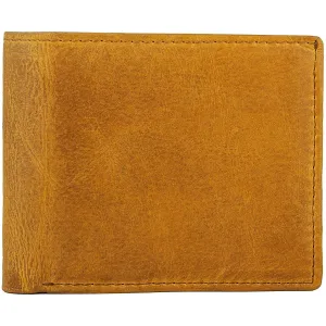 Mens Bifold Wallet with Card Holders - RFID Protected Genuine Leather with Gift Box