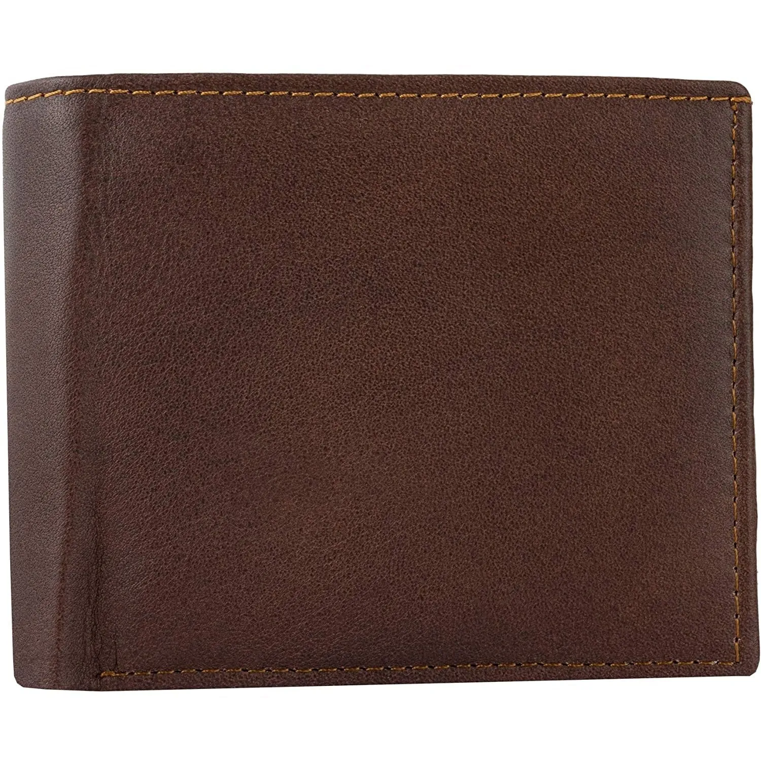 Mens Bifold Wallet with Card Holders - RFID Protected Genuine Leather with Gift Box