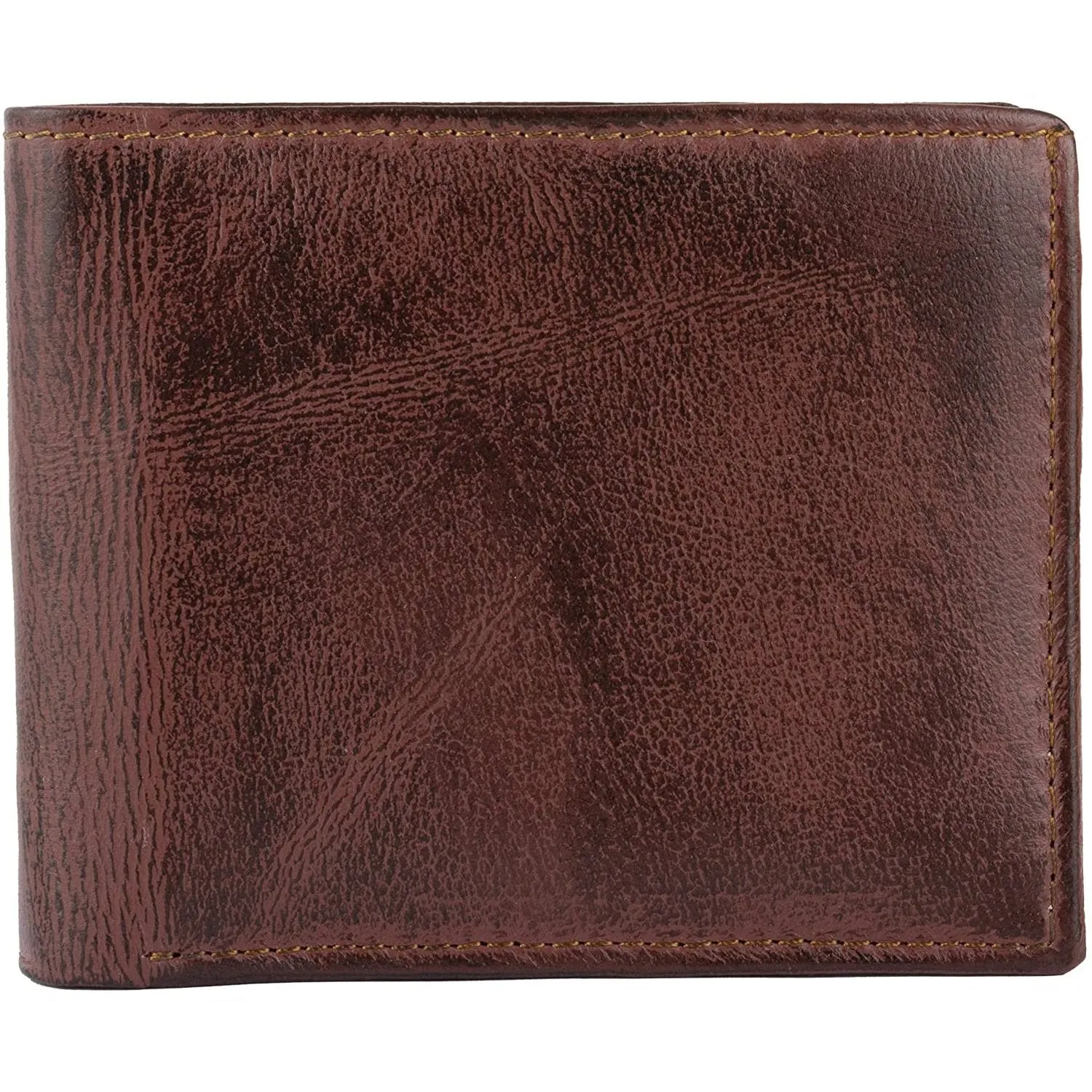 Mens Bifold Wallet with Card Holders - RFID Protected Genuine Leather with Gift Box