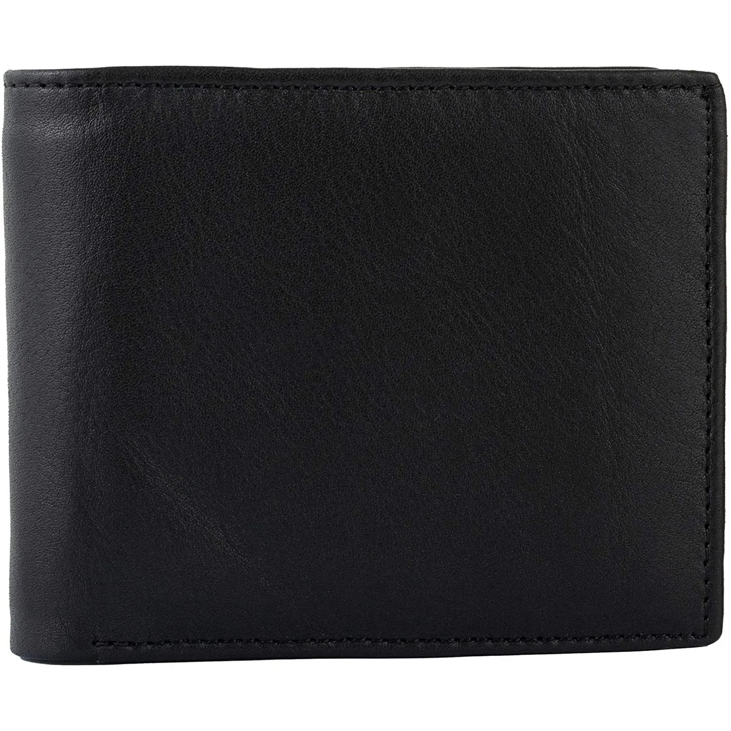 Mens Bifold Wallet with Card Holders - RFID Protected Genuine Leather with Gift Box