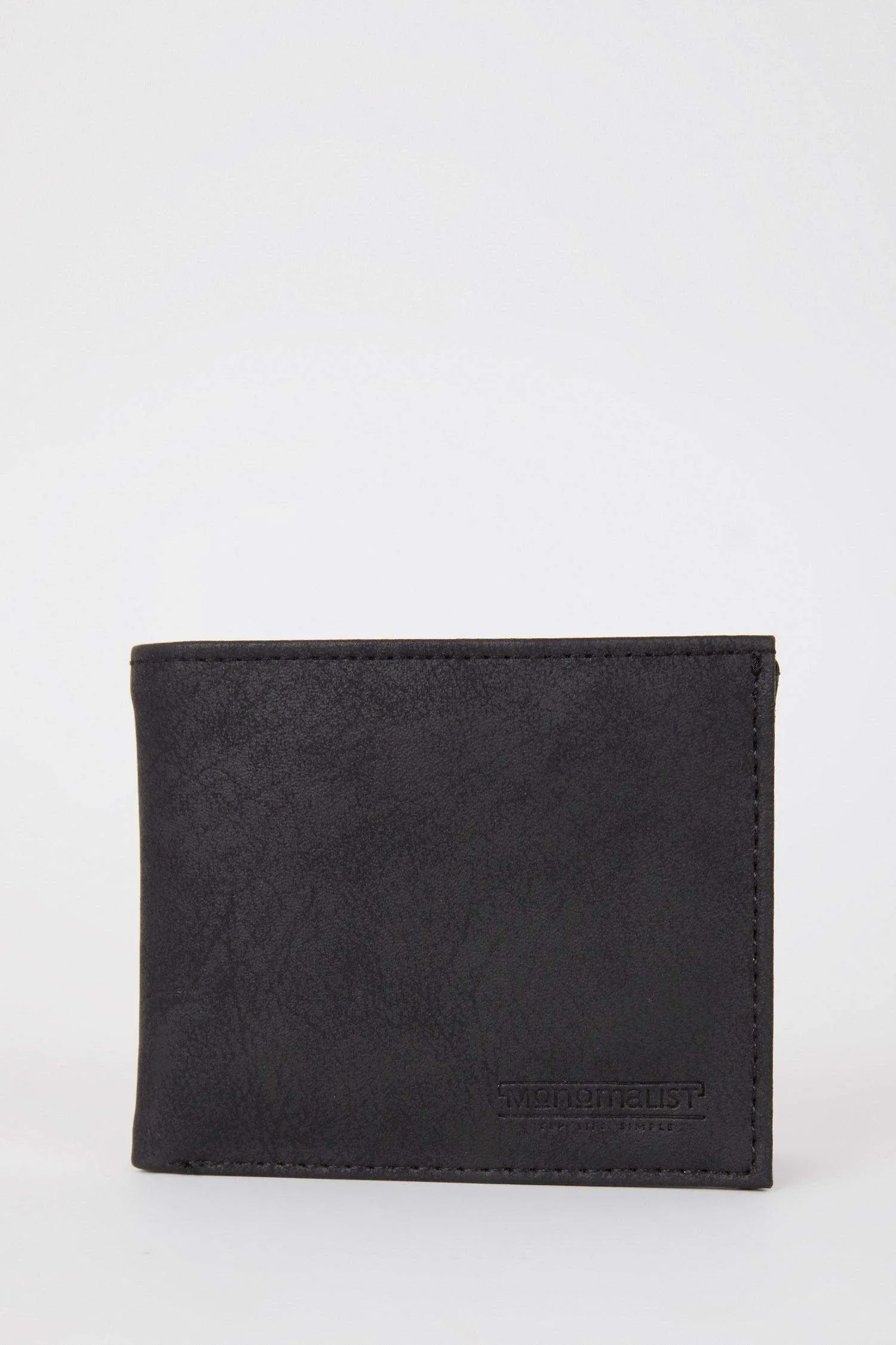 Men's Faux Leather Horizontal Wallet