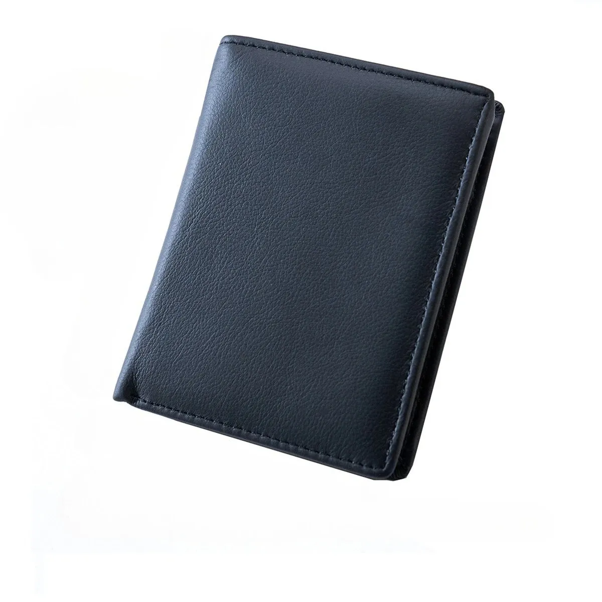Men’s RFID Blocking Leather Trifold Wallet – Vintage & Slim Design