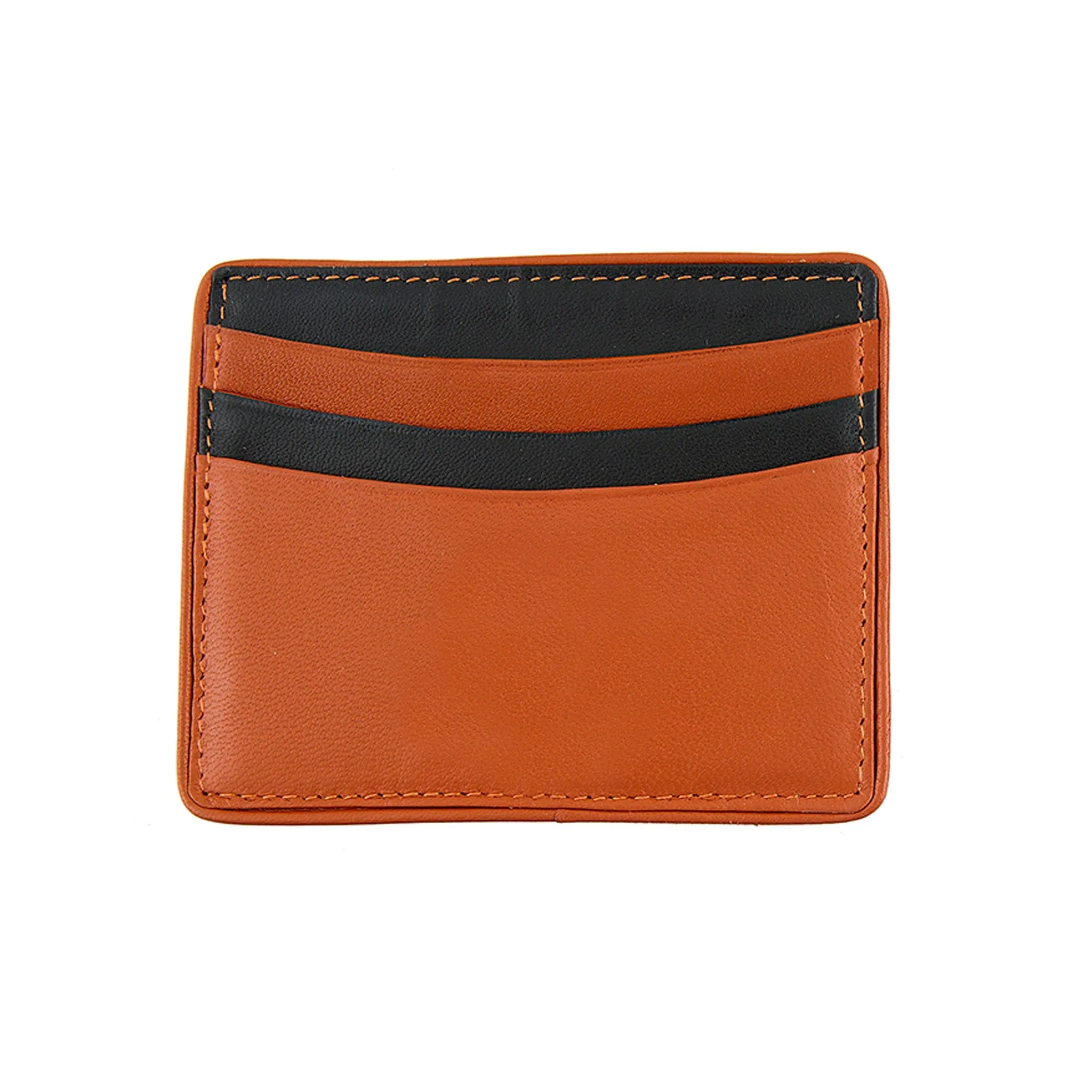 Men's The Suited Racer Smooth Nappa Leather Card Holder with RFID Blocking