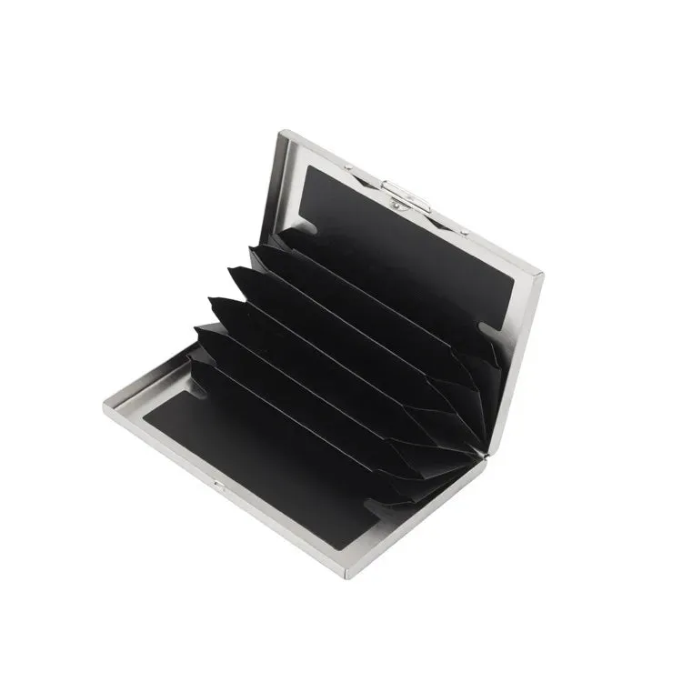 Metal Slim Card Holder RFID Blocking Wallet