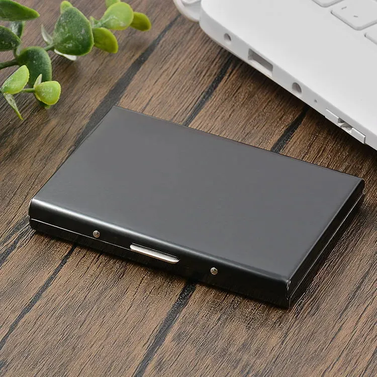 Metal Slim Card Holder RFID Blocking Wallet