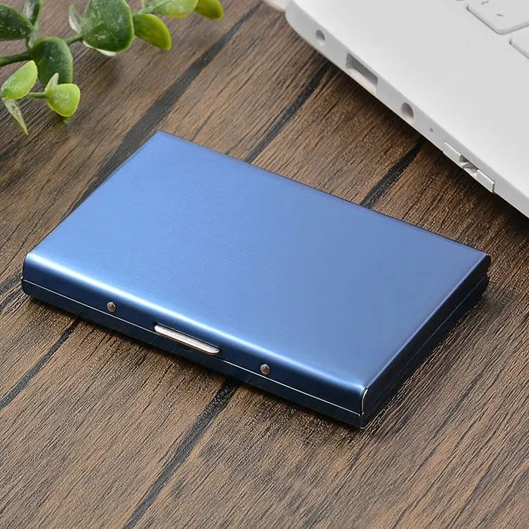 Metal Slim Card Holder RFID Blocking Wallet
