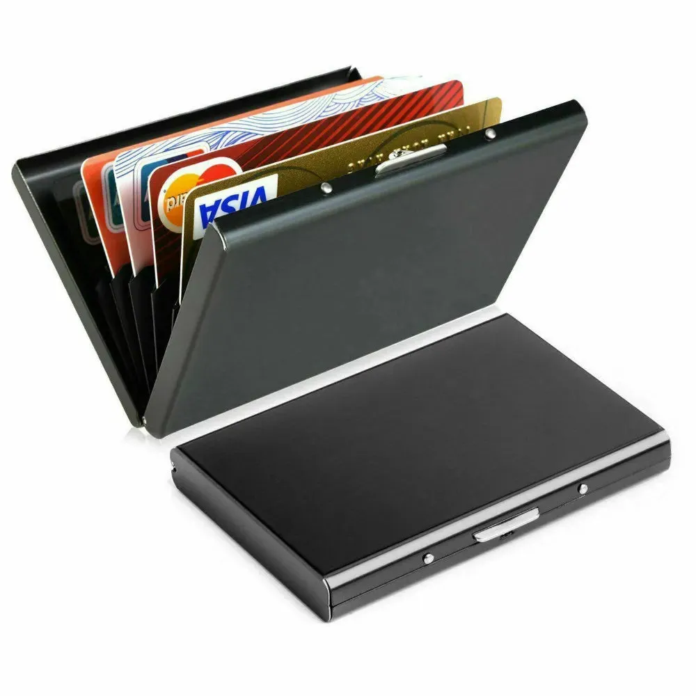 Metal Slim Card Holder RFID Blocking Wallet