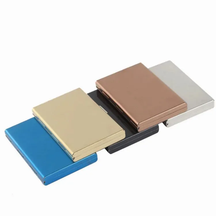 Metal Slim Card Holder RFID Blocking Wallet