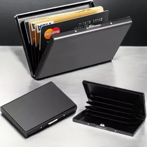 Metal Slim Card Holder RFID Blocking Wallet