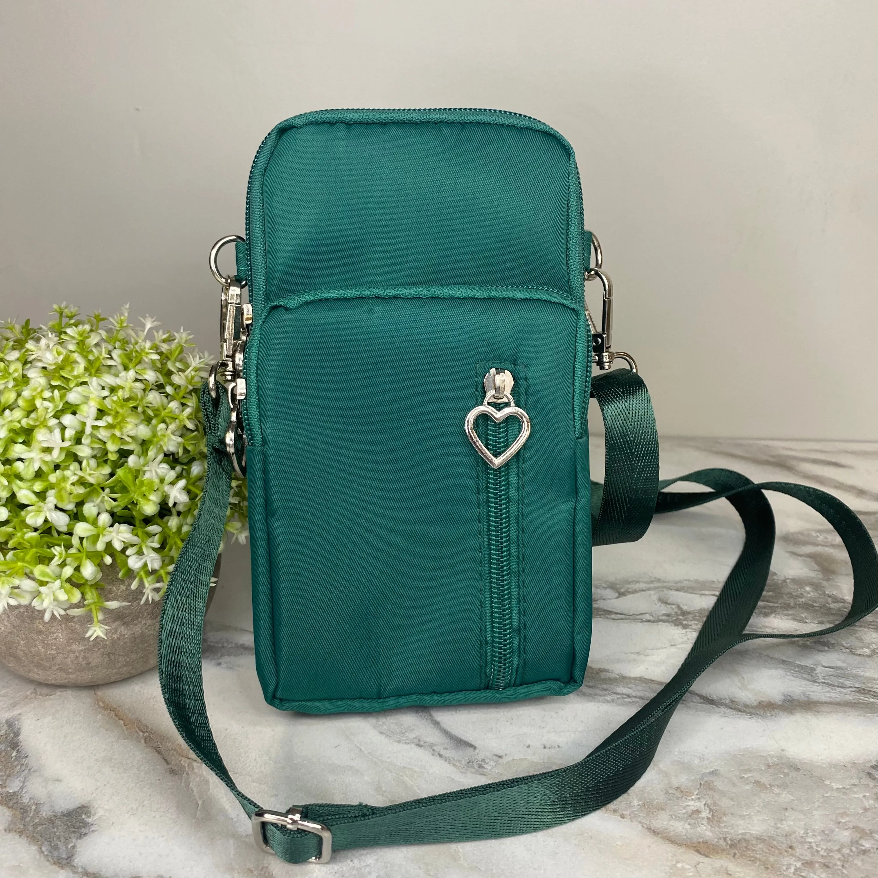 Mia Crossbody Nylon Wallet