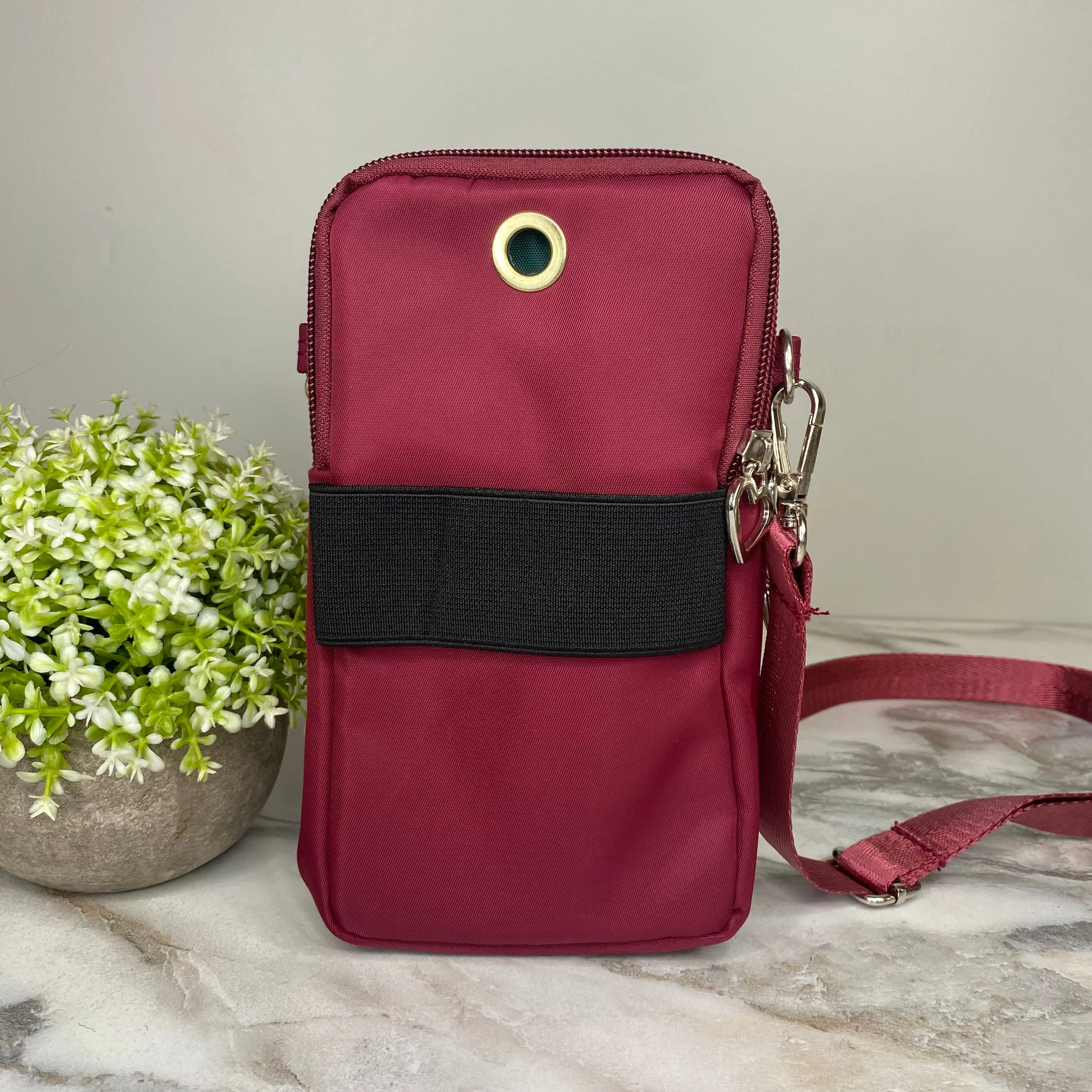 Mia Crossbody Nylon Wallet
