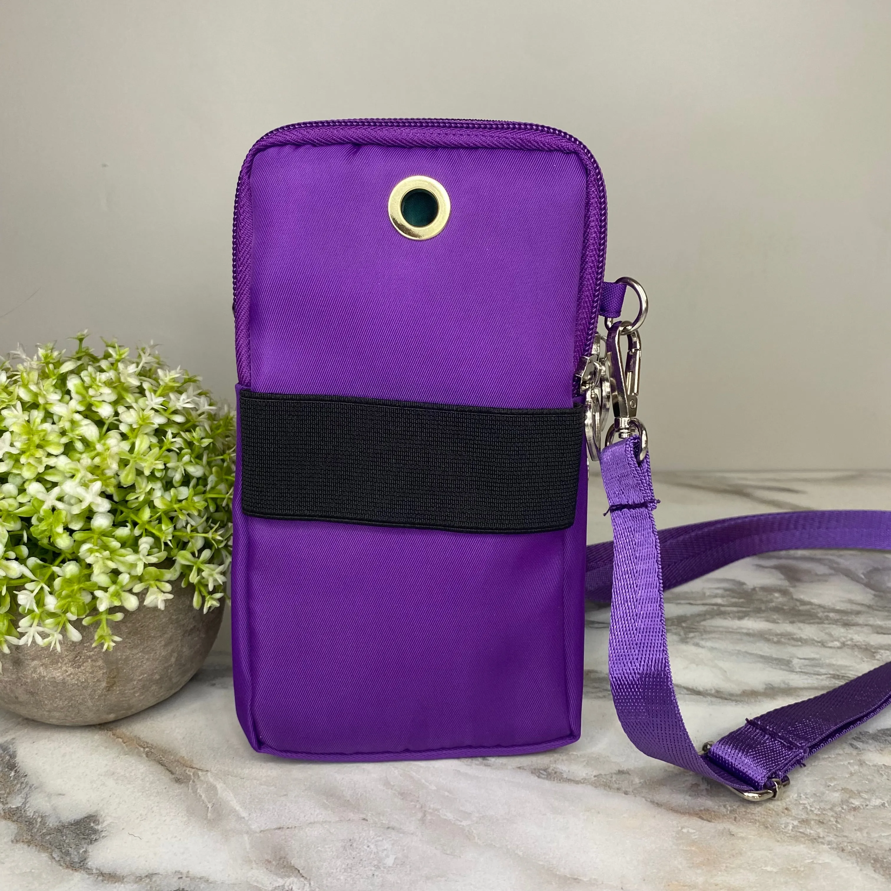 Mia Crossbody Nylon Wallet