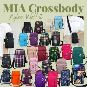 Mia Crossbody Nylon Wallet