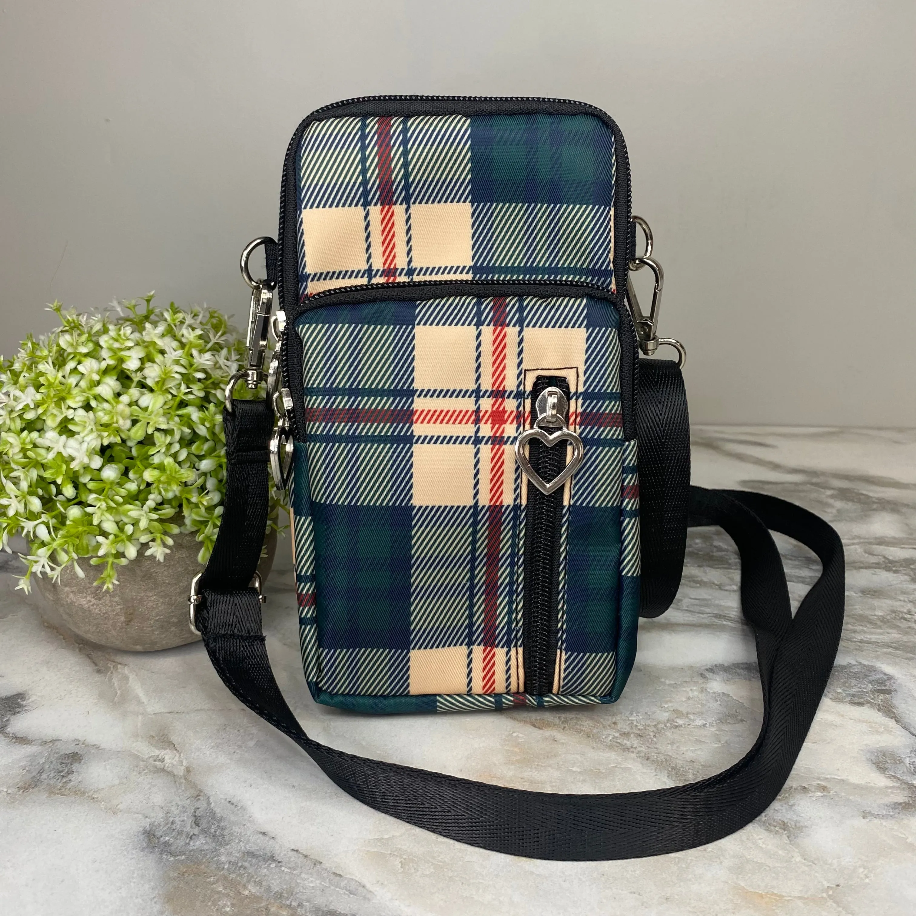Mia Crossbody Nylon Wallet