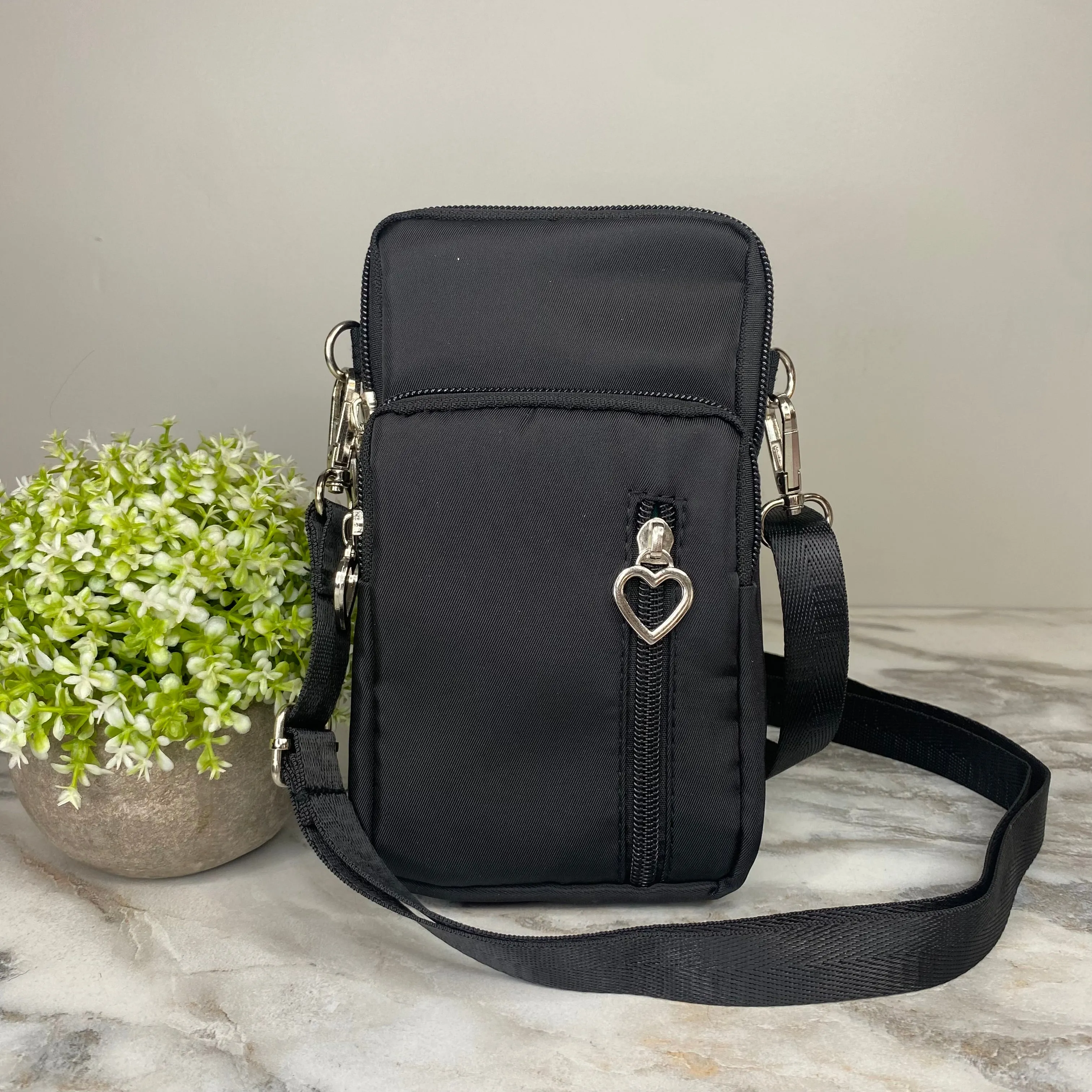 Mia Crossbody Nylon Wallet