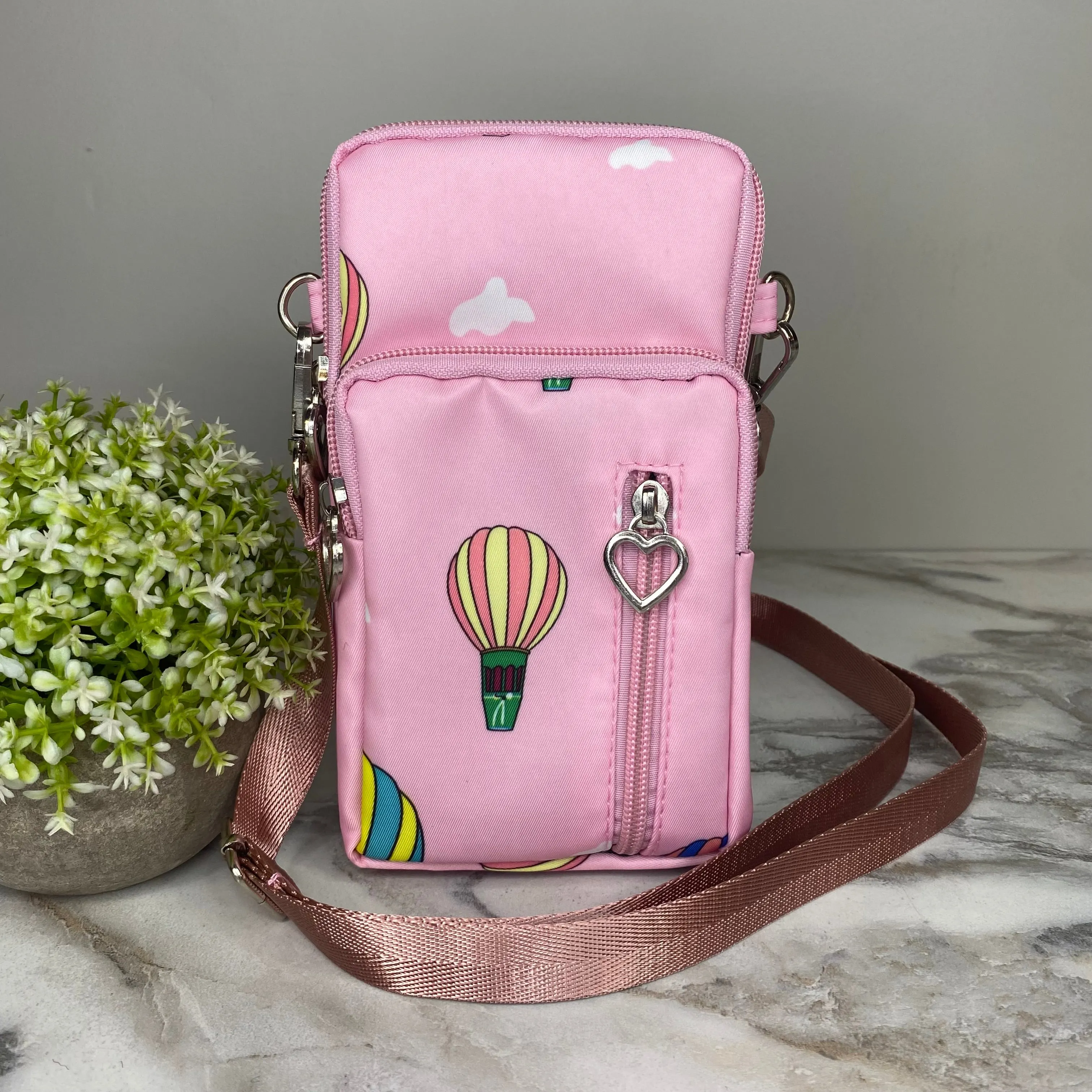 Mia Crossbody Nylon Wallet