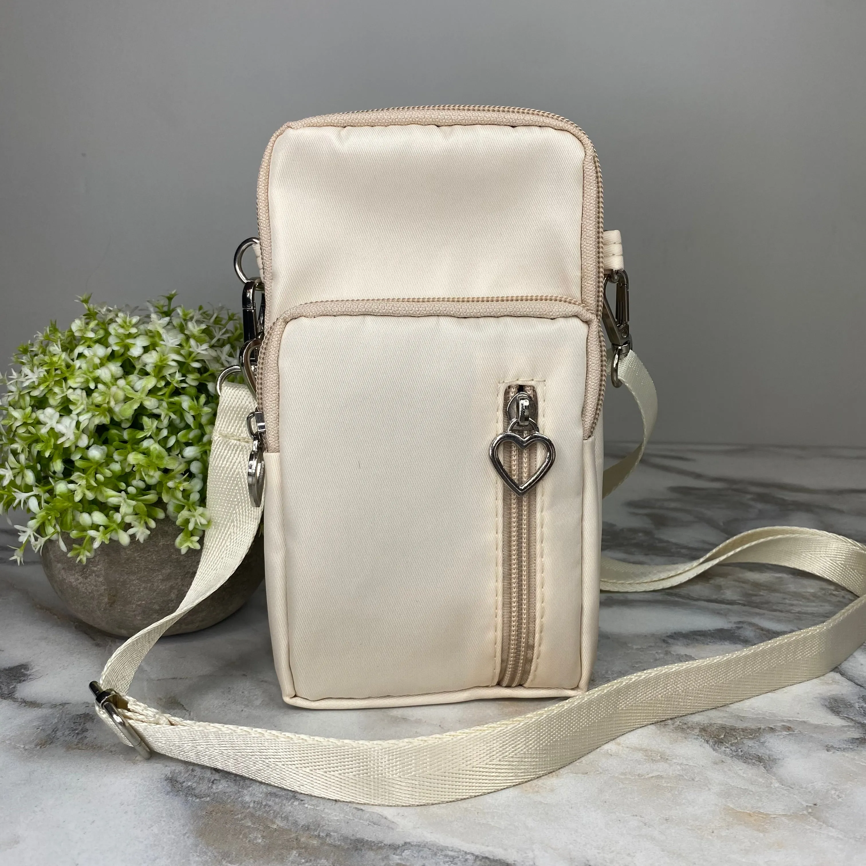 Mia Crossbody Nylon Wallet