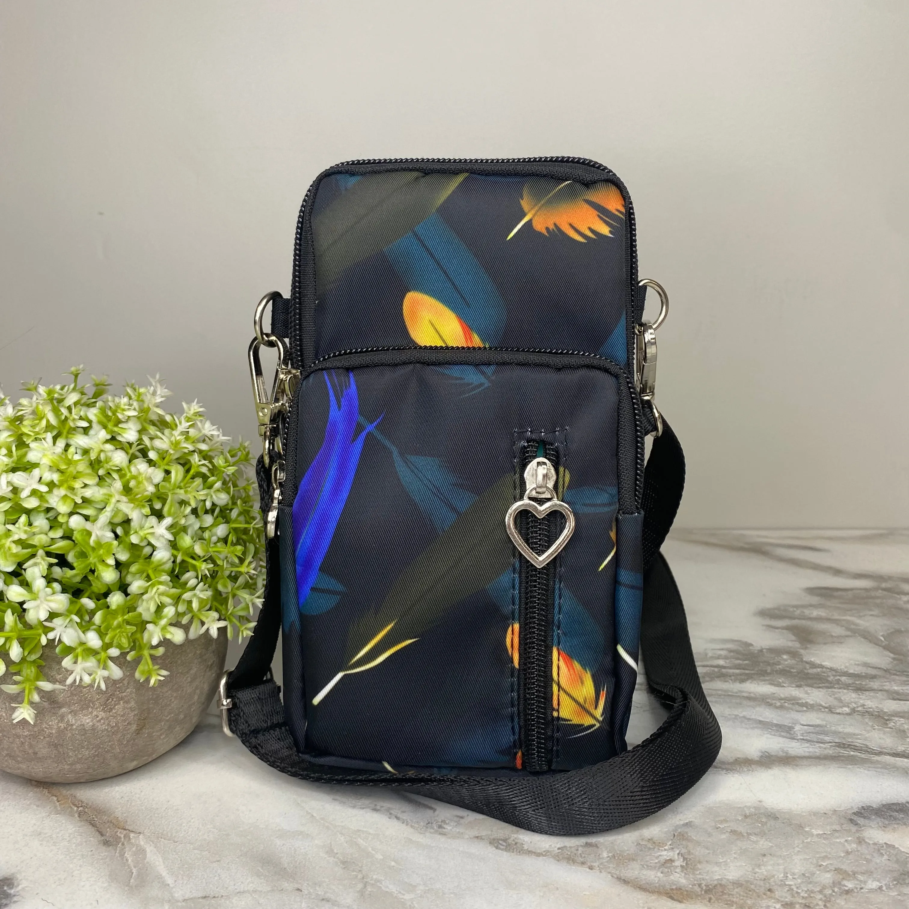 Mia Crossbody Nylon Wallet