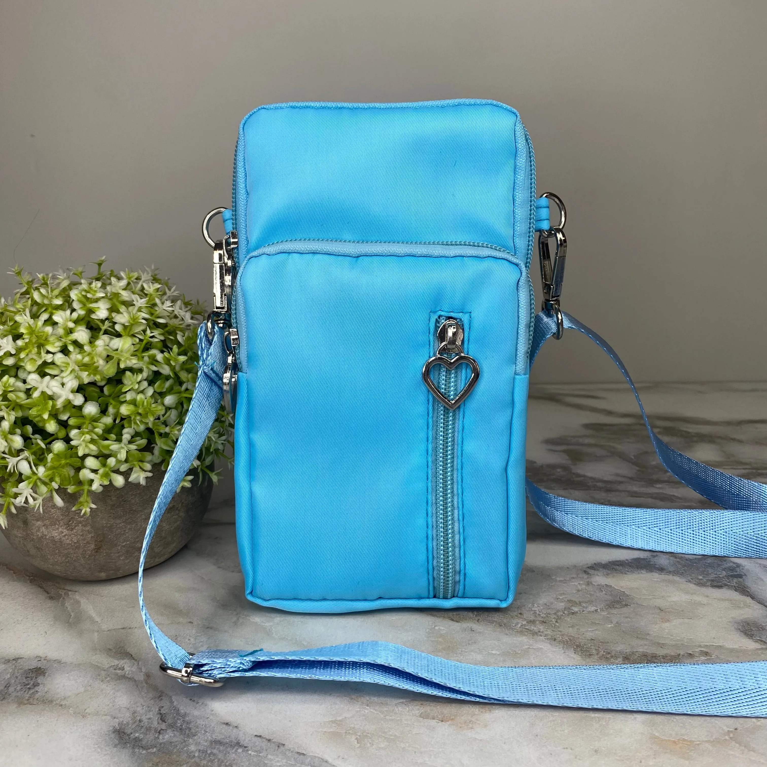 Mia Crossbody Nylon Wallet