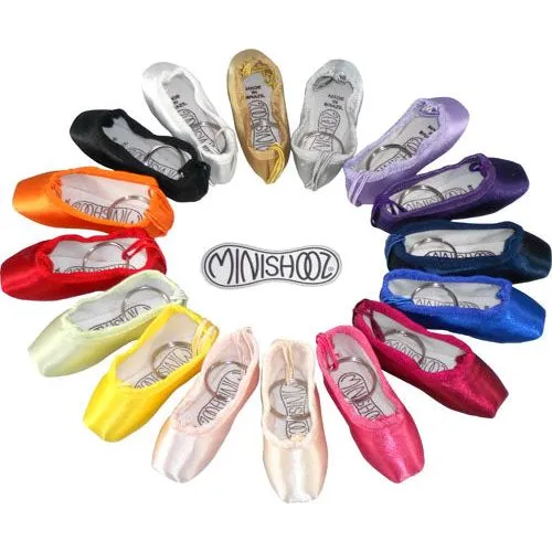 Mini Pointe Shoe Key Ring