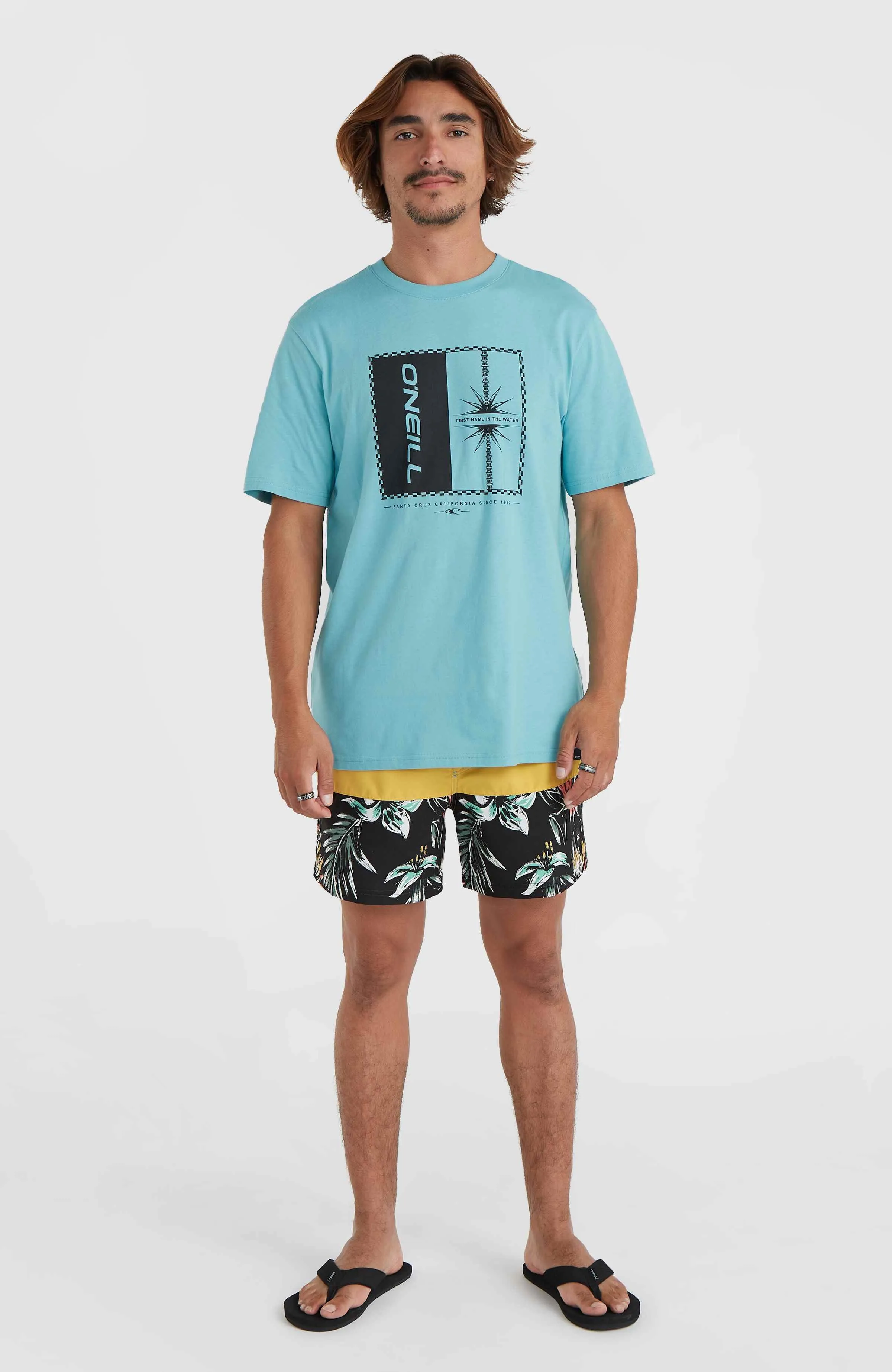 Mix and Match Cali Block 15'' Badehose | Golden Haze