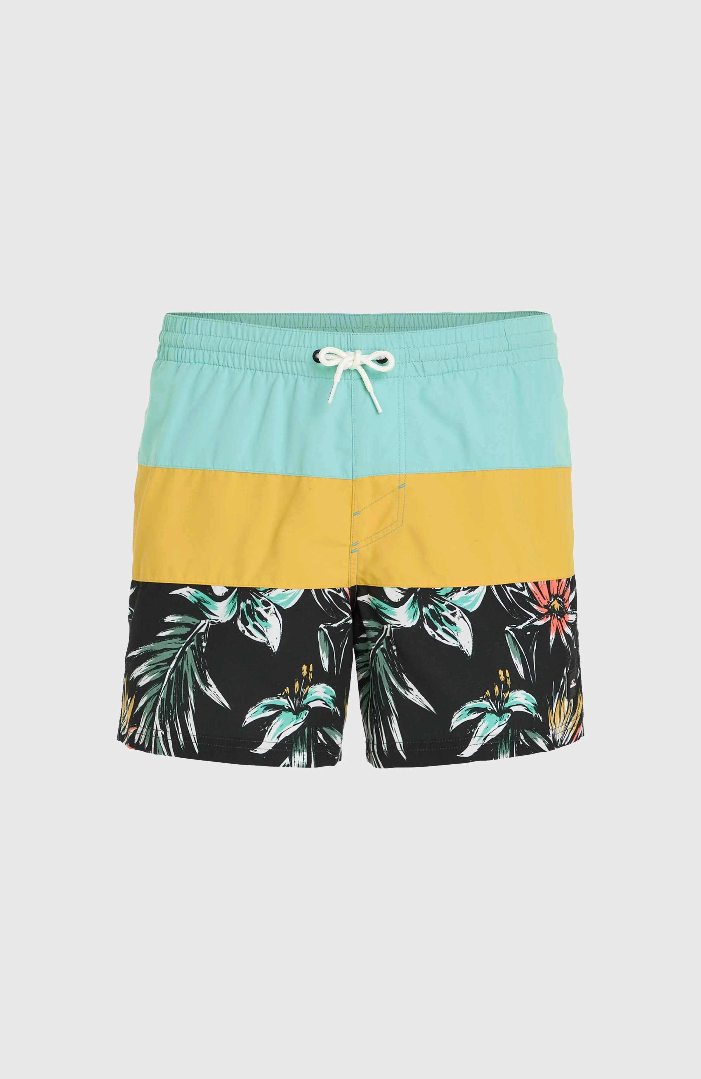 Mix and Match Cali Block 15'' Badehose | Golden Haze