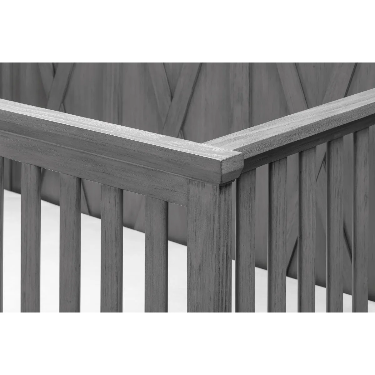 Monogram by Namesake Emory Farmhouse 4-in-1 Convertible Crib