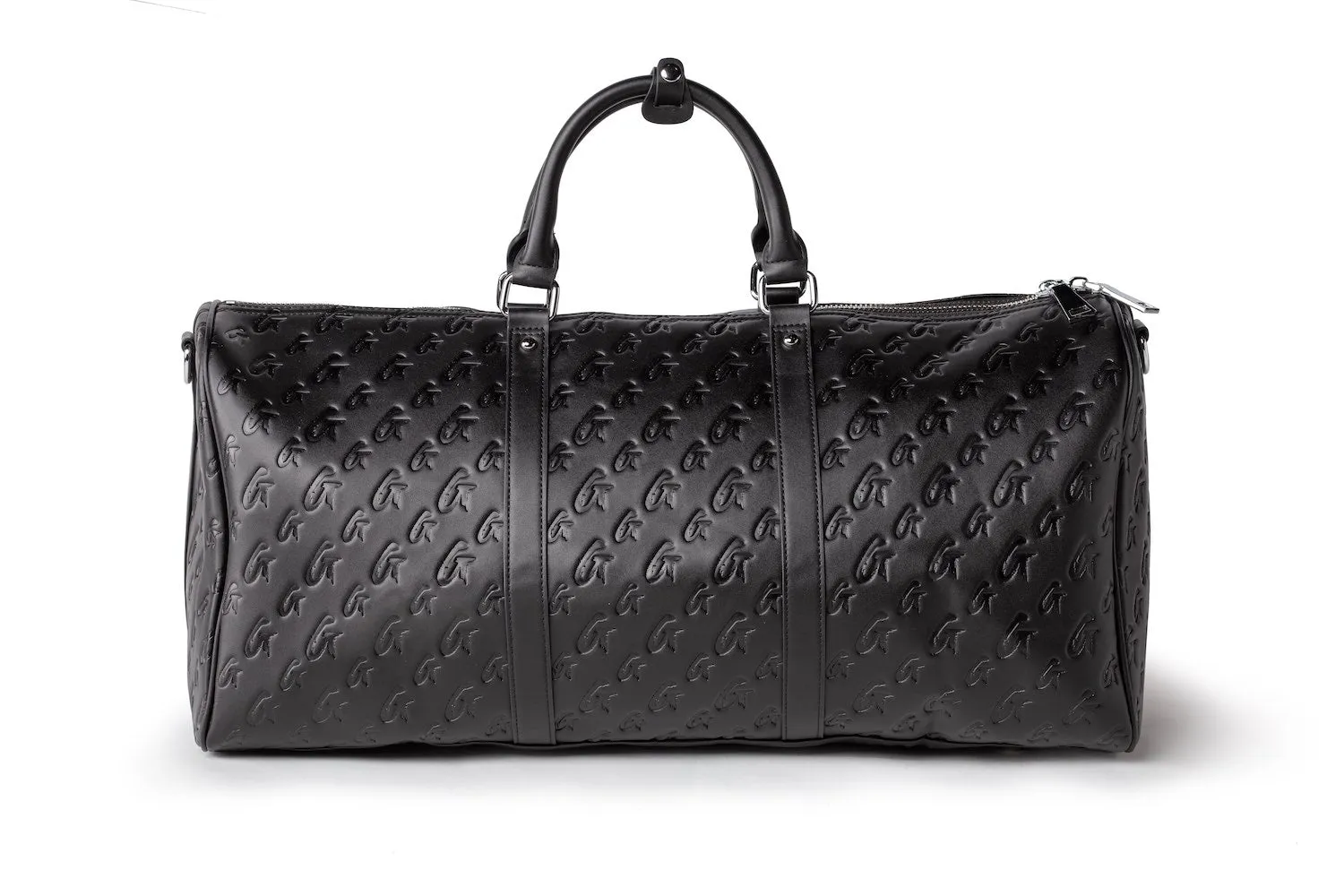 MONOGRAM UNISEX DUFFLE BAG - BLACK