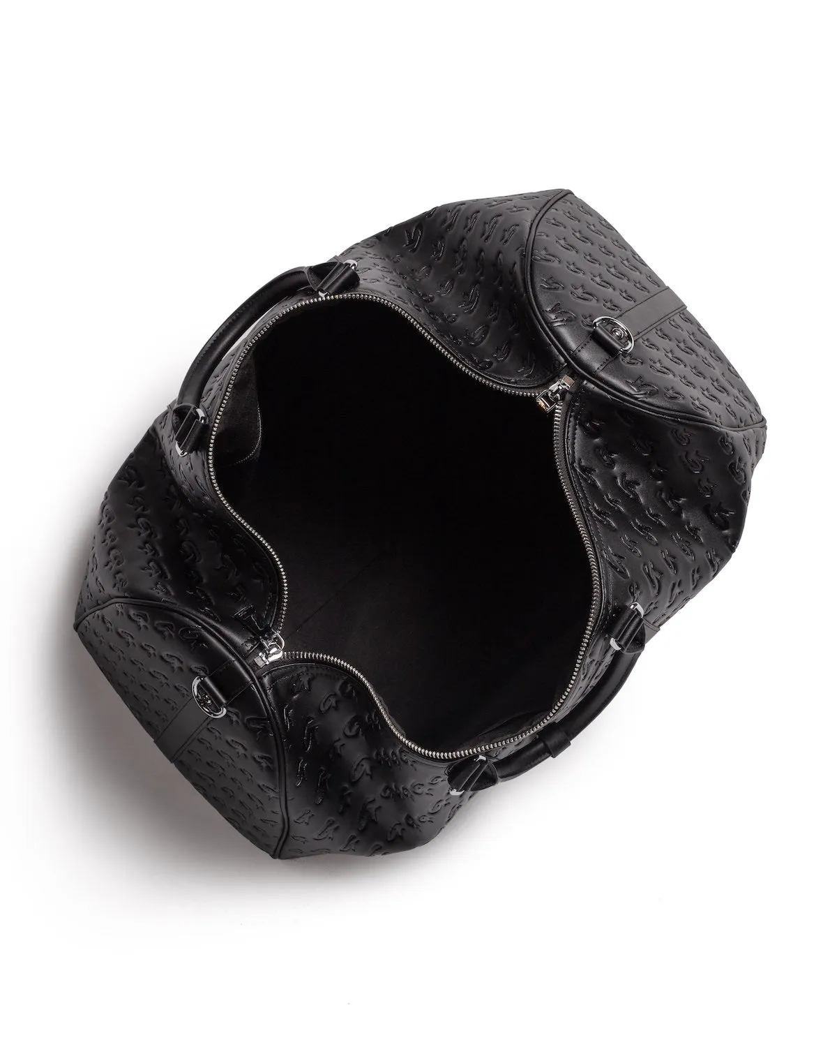 MONOGRAM UNISEX DUFFLE BAG - BLACK