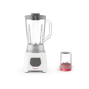 Moulinex Blender Blendeo 2 With Grinder White LM2B2110
