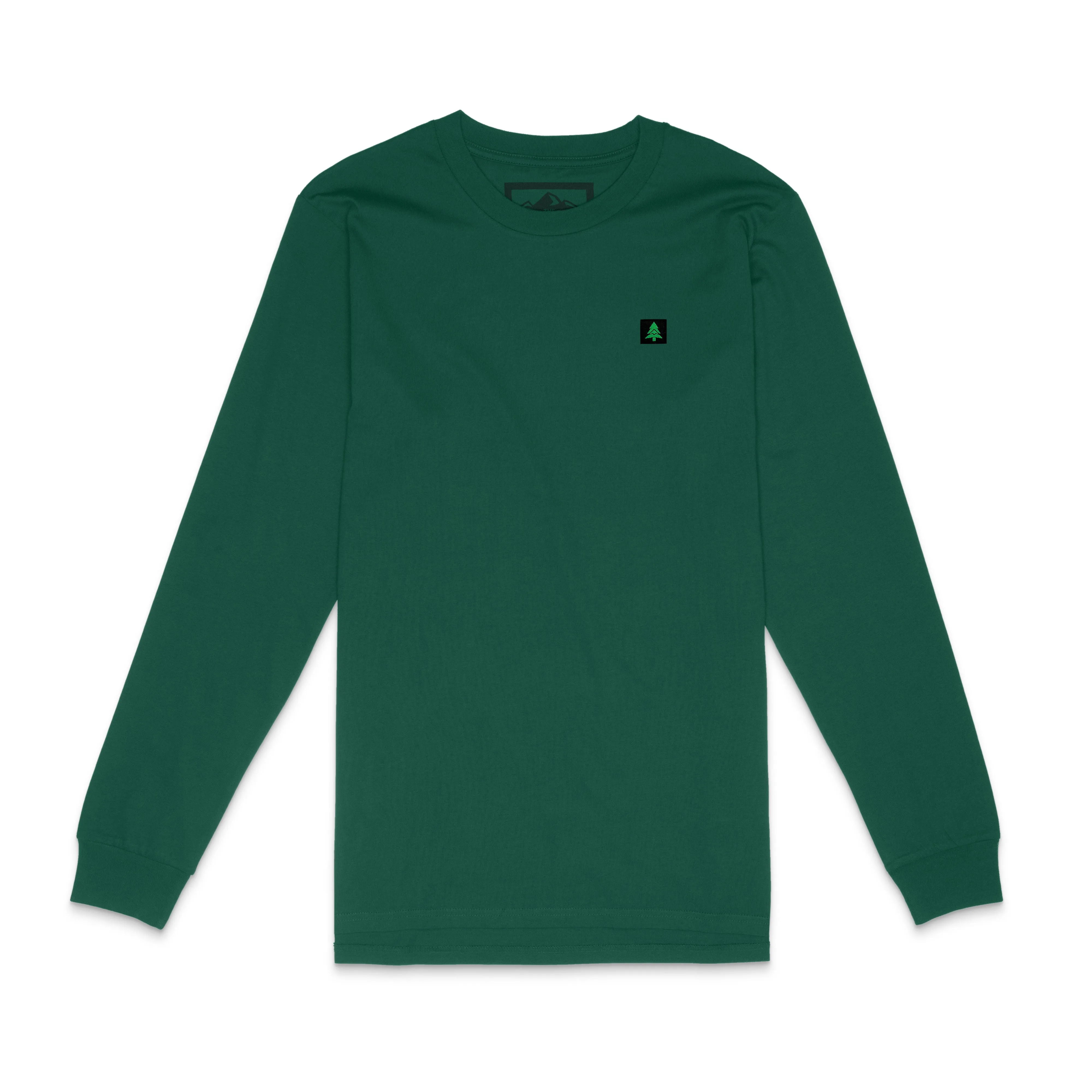 Mountain Tree Label Essential Long Sleeve | Premium Heavyweight |