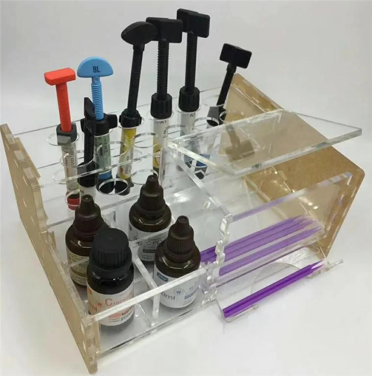 Multi-Function Acrylic Composite Syringe Holder
