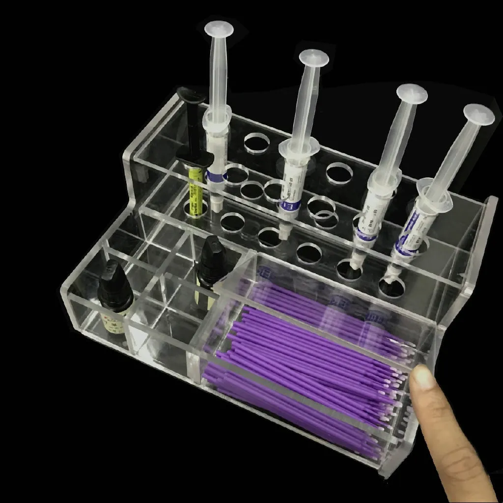 Multi-Function Acrylic Composite Syringe Holder