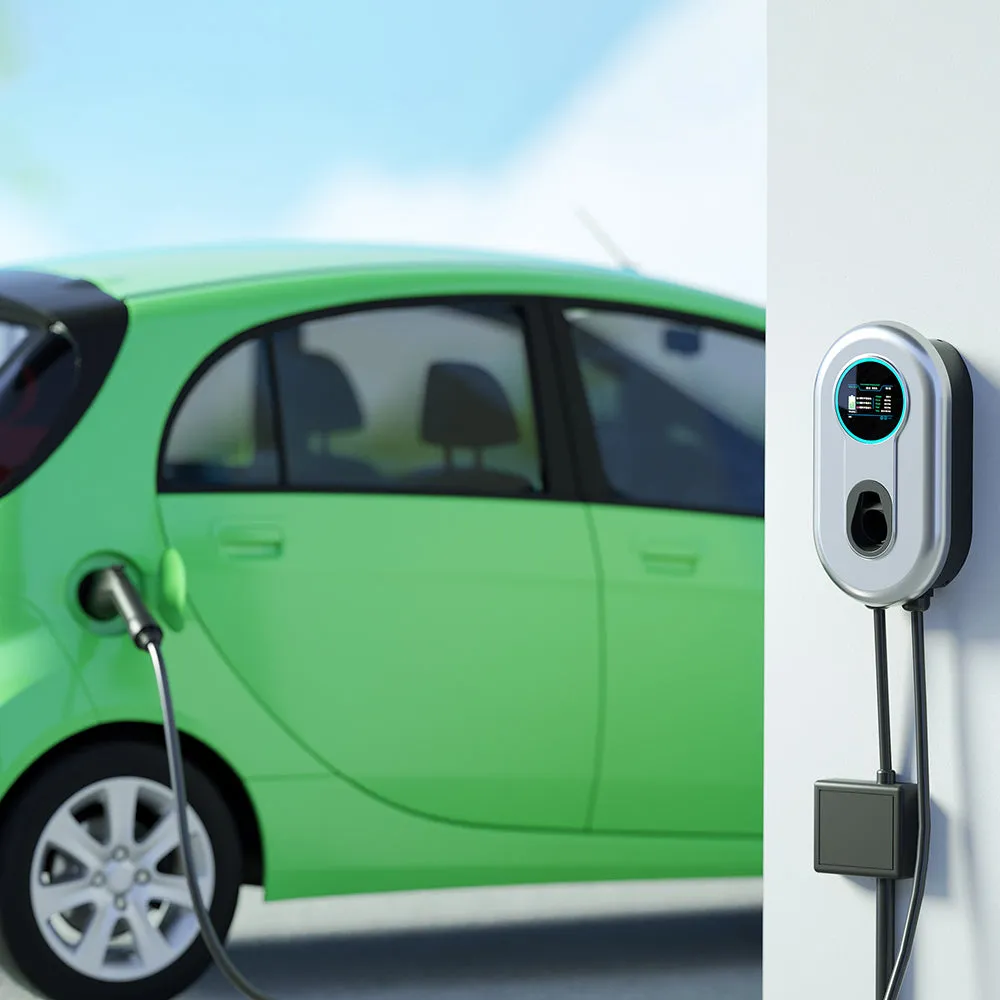 MX01  lcd app rfid card home use ev car charger