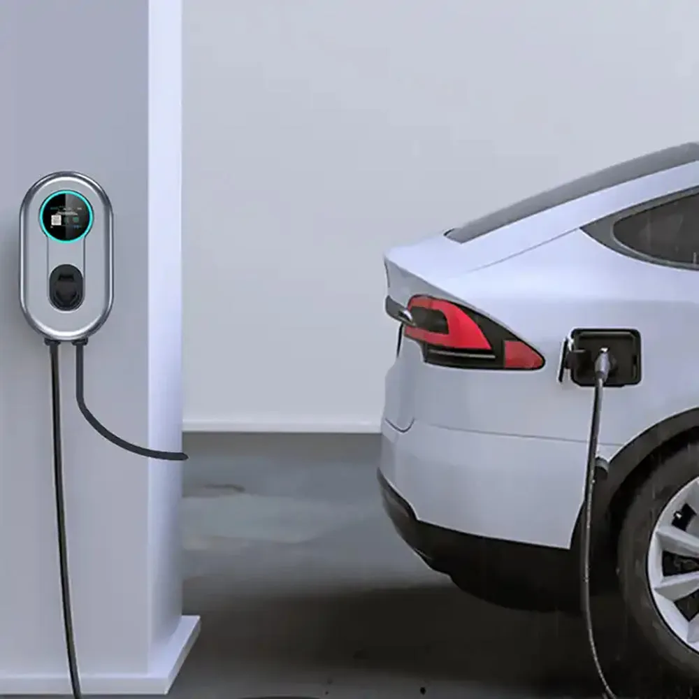MX01  lcd app rfid card home use ev car charger