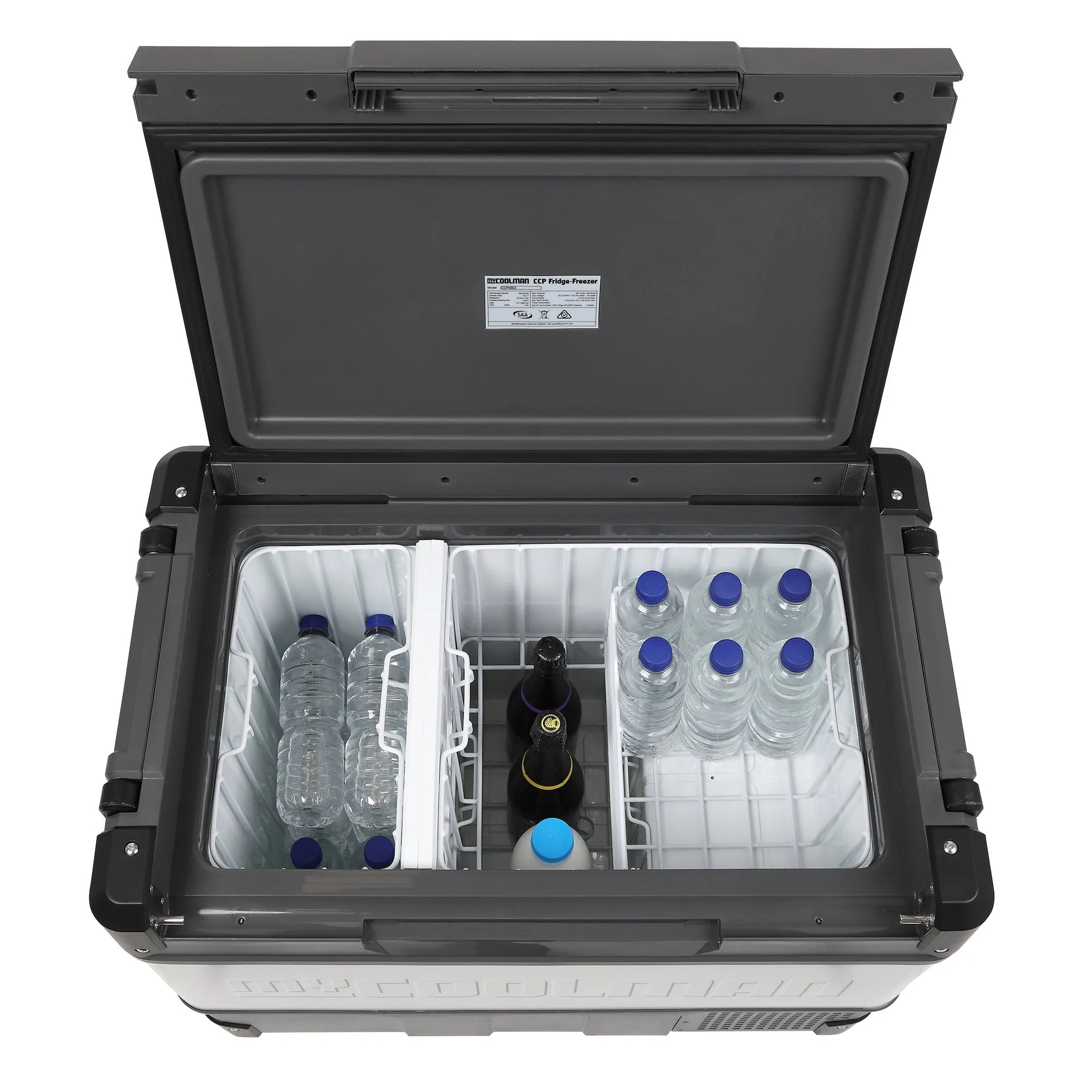 MyCoolman 69Litre Dual Zone Portable Fridge and Freezer - Black Friday Special