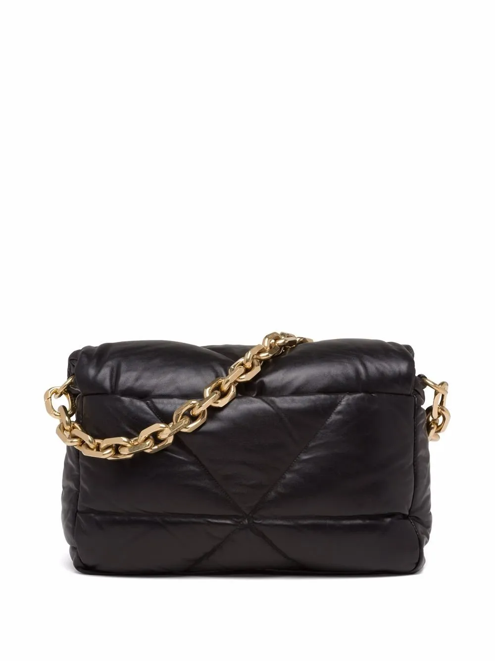 Nappa shoulder bag